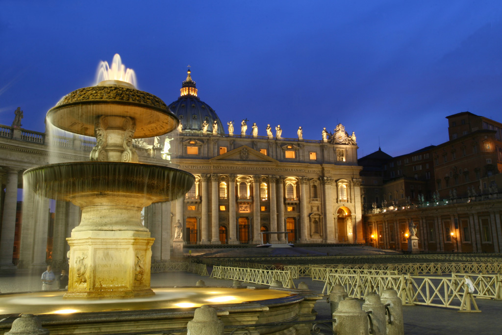 Petersdom - Rom, F/32, 30s, ISO 100, 1.8 ND Filter