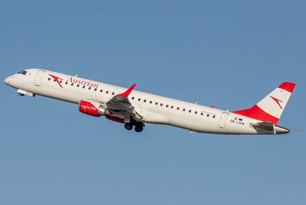 Austrian Airlines / OE-LWN / Embraer 190-200LR