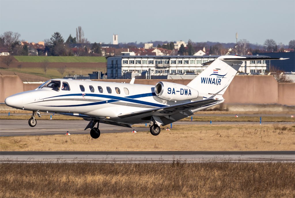 Winair / 9A-DWA / Cessna 525A CitationJet 2 Plus