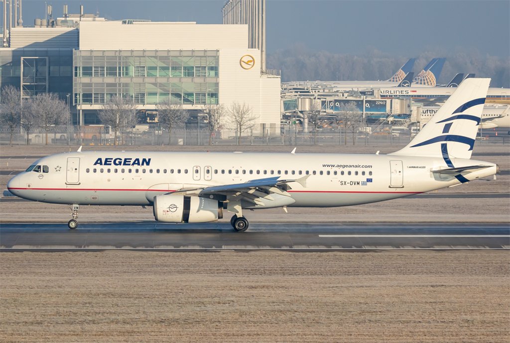 Agean Airlines / SX-DVM / Airbus A320-232