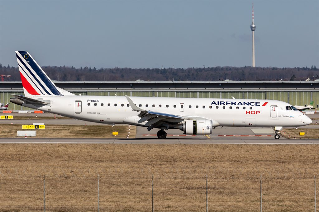 Air France HOP / F-HBLO / Embraer 190-100STD