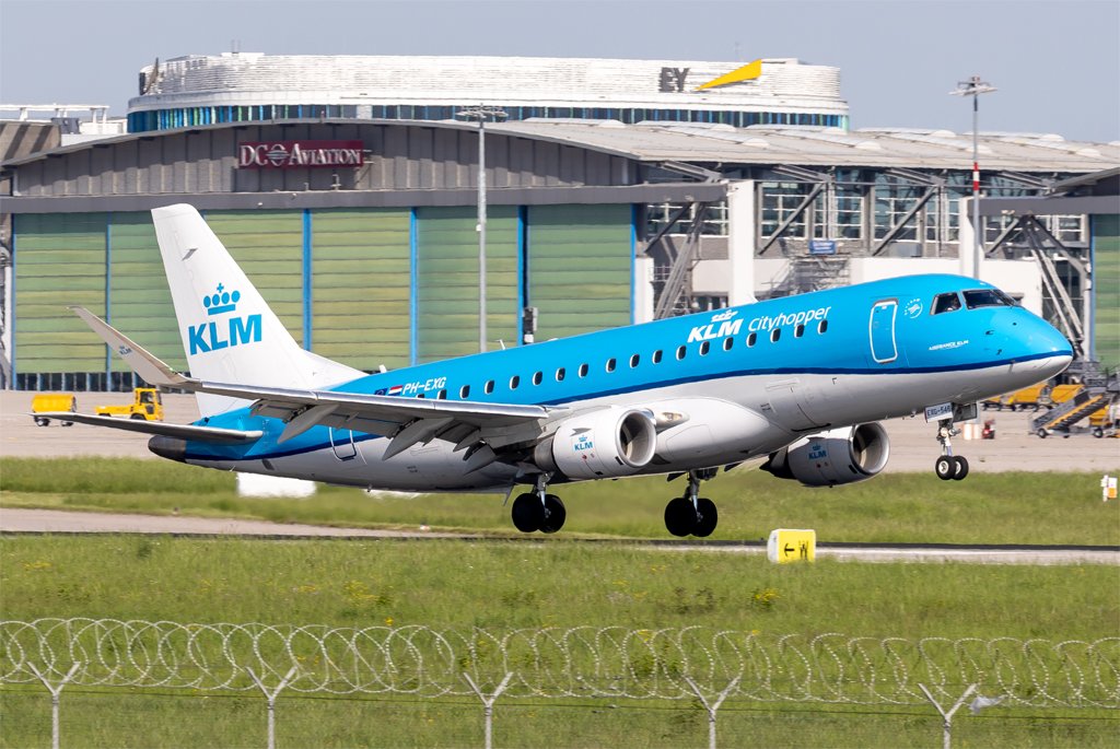 KLM Cityhopper / PH-EXG / Embraer 170-200STD