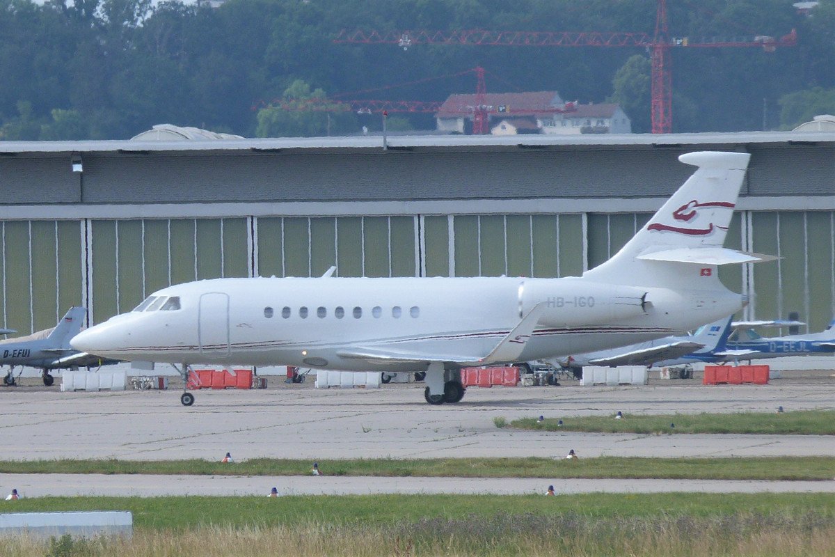 HB-IGO.     Dassault Falcon 2000EX