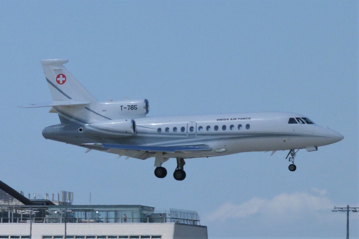 T-785.  Dassault Falcon 900EX. Swiss Air Force