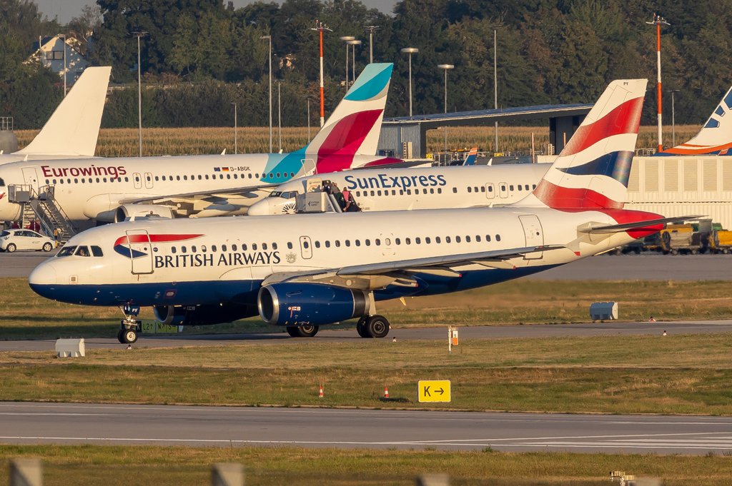 British Airways / G-EUPY / Airbus A319-131
