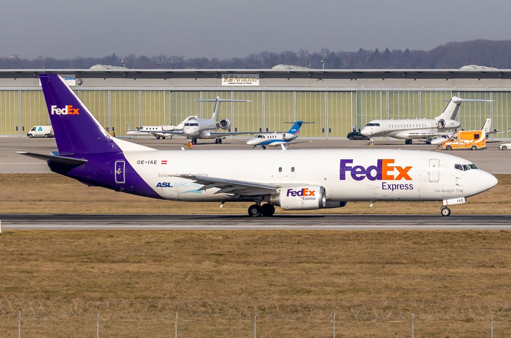 FedEx (ASL Airlines) / OE-IAE / Boeing 737-4Q8(SF)