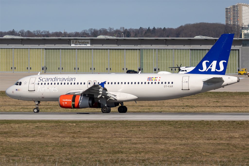 Scandinavian Airlines / OY-KAR / Airbus A320-232