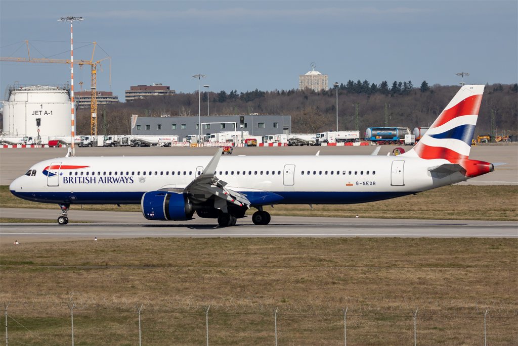 British Airways / G-NEOR / Airbus A321-251NX