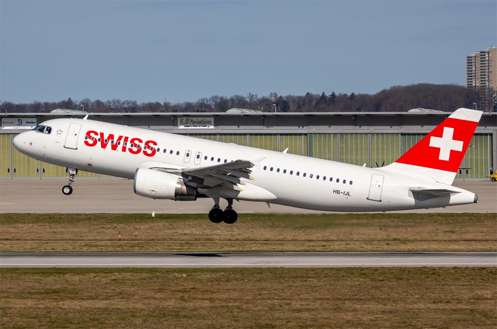Swiss / HB-IJL / Airbus A320-214