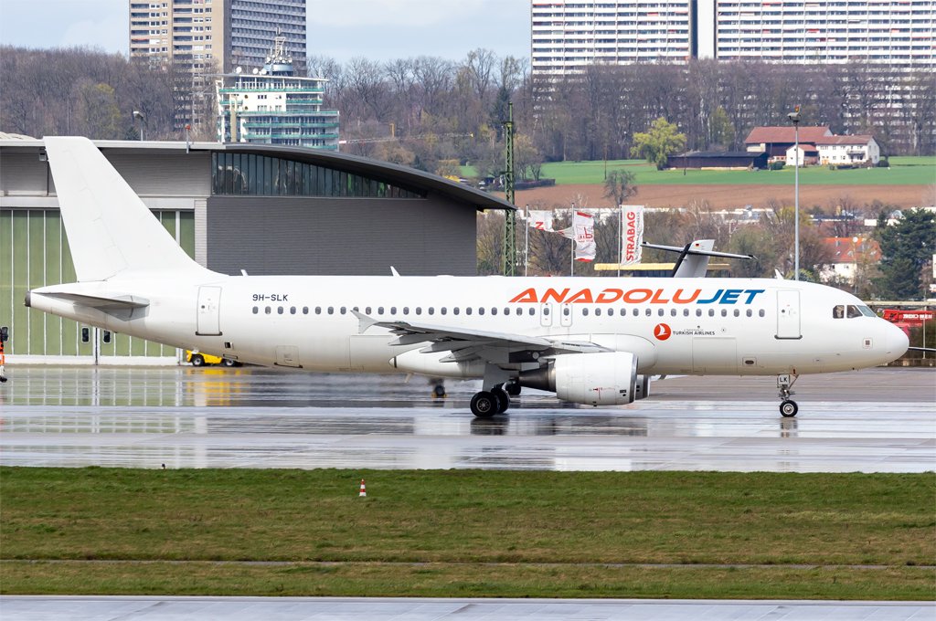 AnadoluJet (SmartLynx Malta) / 9H-SLK / 	Airbus A320-214