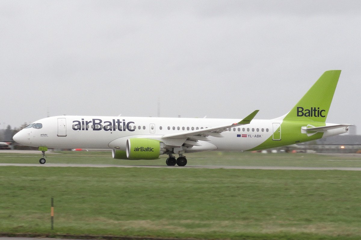 YL-ABK      A220-300.      Air Baltic