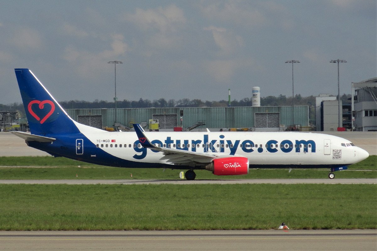 TC-MGD 737-8K5 Mavi Gök Airlines
