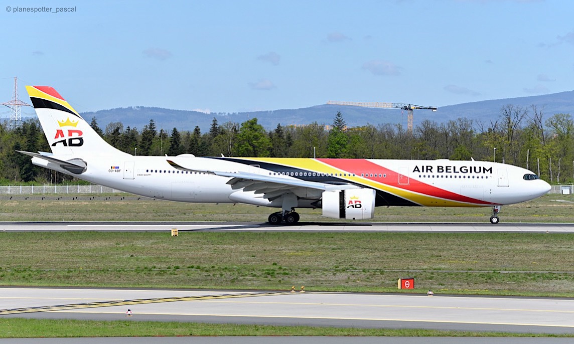 OO-ABF / Air Belgium / A330-941