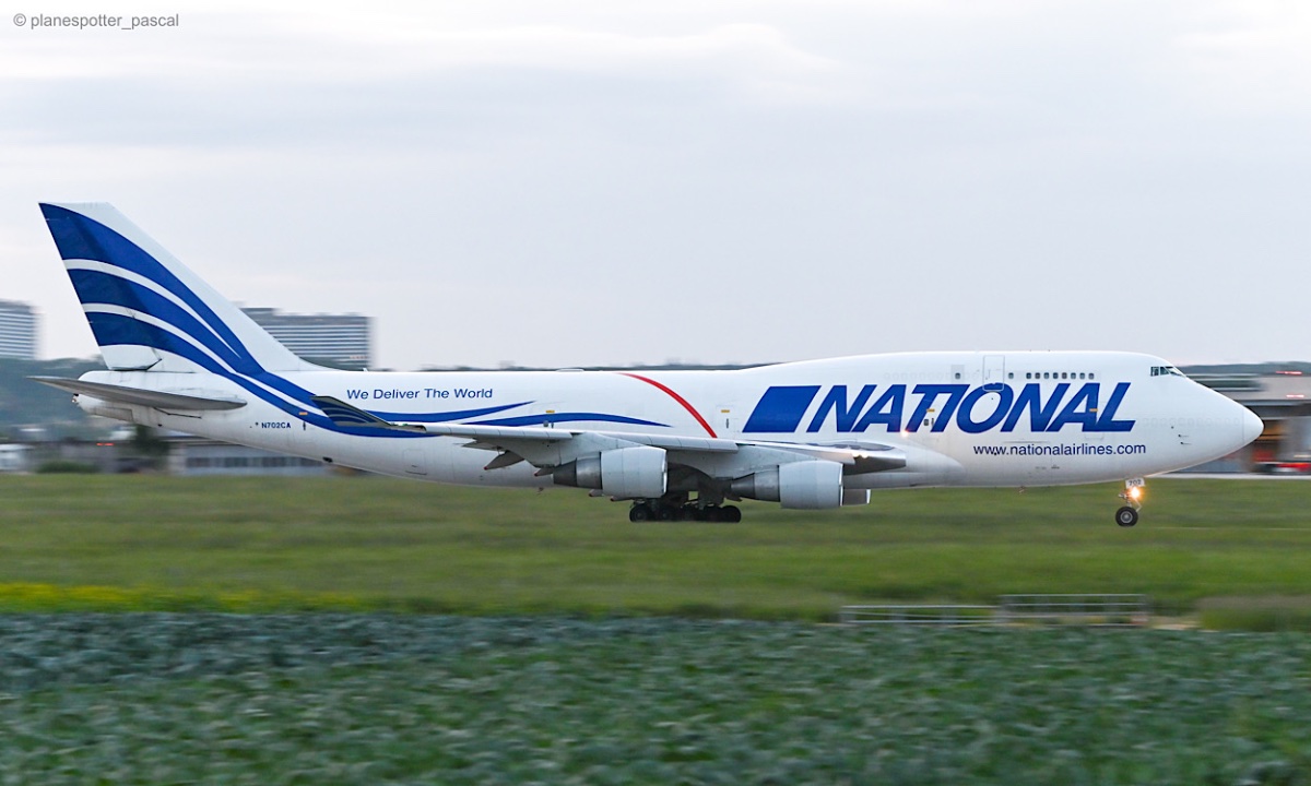 N702CA / National Airlines / Boeing 747-412(BCF)