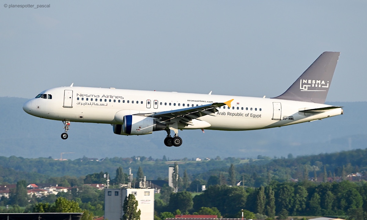 Nesma Airlines / SU-NML / A320-211