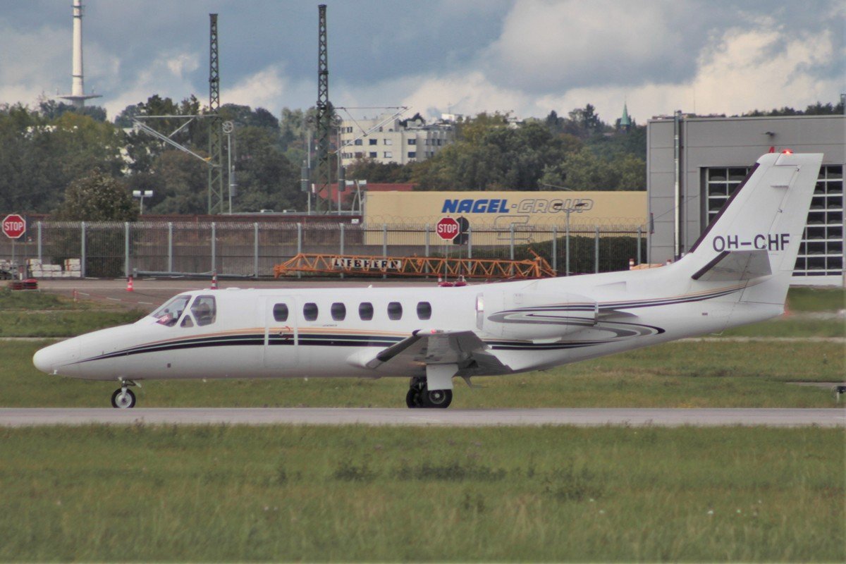 OH-CHF   Cessna 550 Citation II     JS Aviation