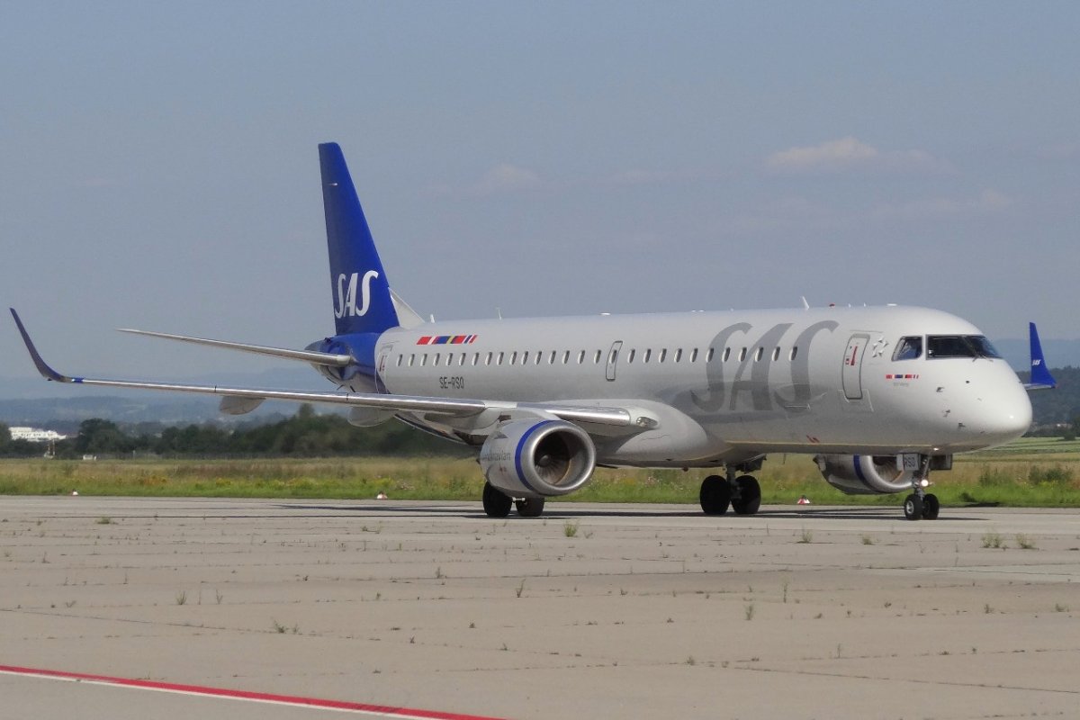 SE-RSO      Embraer E195LR      SAS