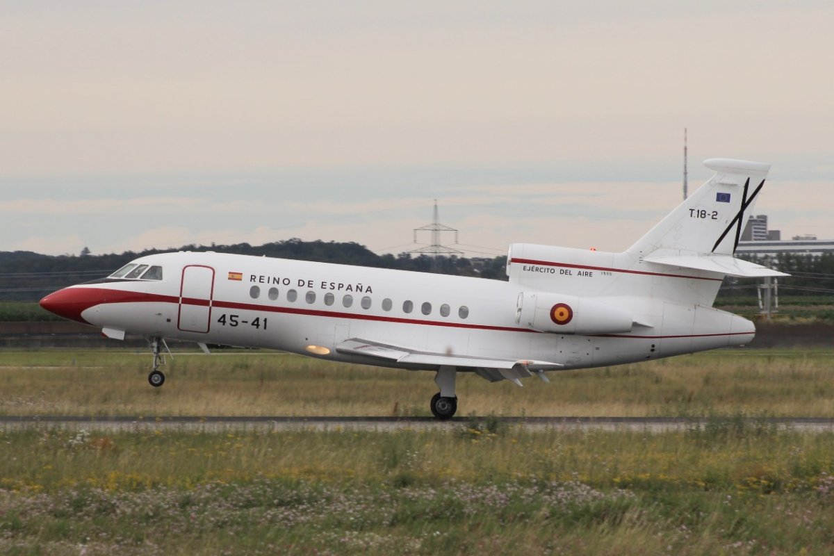 T.18-2/45-41       Dassault Falcon 900B      Fuerza Aerea Española