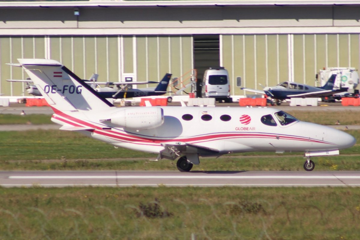 OE-FOG          Cessna 510 Citation Mustang        Globe Air