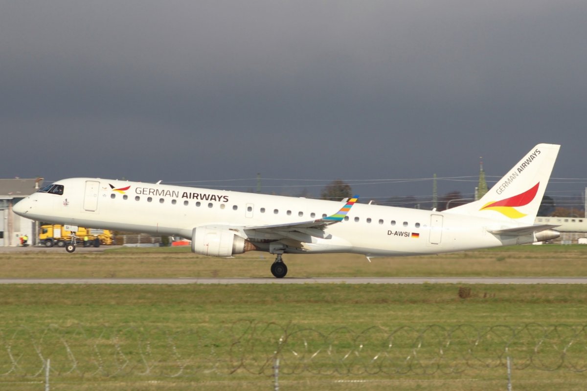 D-AWSI      Embraer E190LR      German Airways