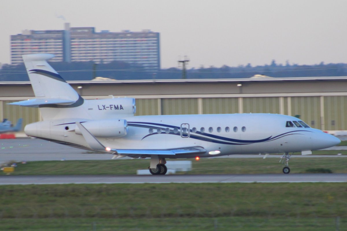 LX-FMA         Dassault Falcon 900LX      Flying Group Luxembourg