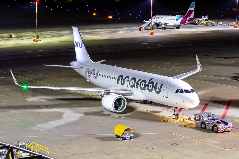 Marabu Airlines / ES-MBD / Airbus A320-271N