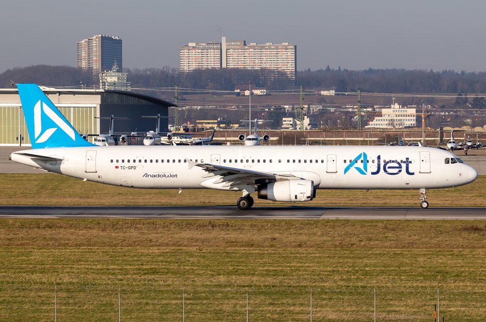 AJet (BBN Airlines) / TC-GPD / Airbus A321-231