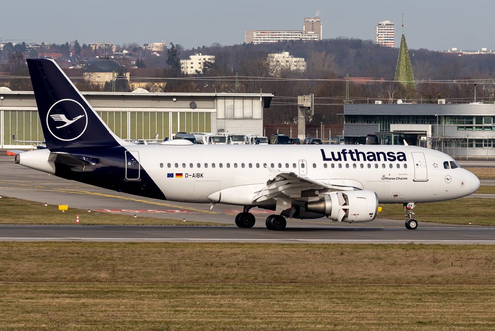 Lufthansa CityLine / D-AIBK / Airbus A319-112