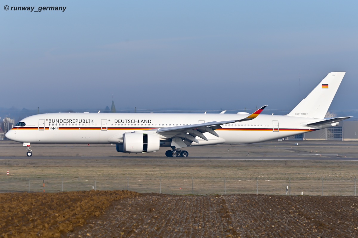 10+03 // Airbus A350-900 // GERMAN AIR FORCE