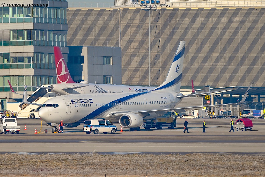 4X-EHE // El AL // Boeing 737-958(ER)