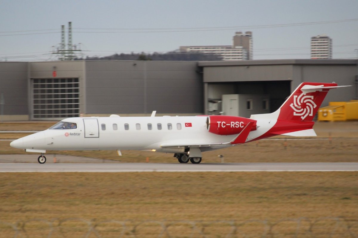 TC-RSC          Learjet 45         Redstar Aviation