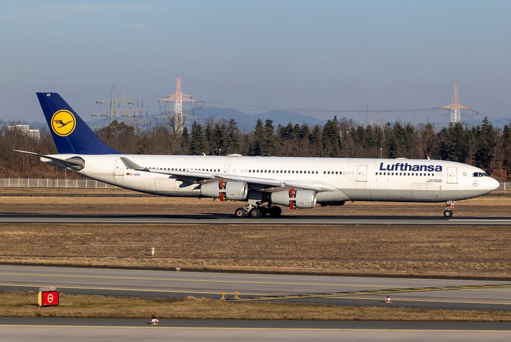 Lufthansa / D-AIGS / Airbus A340-313X