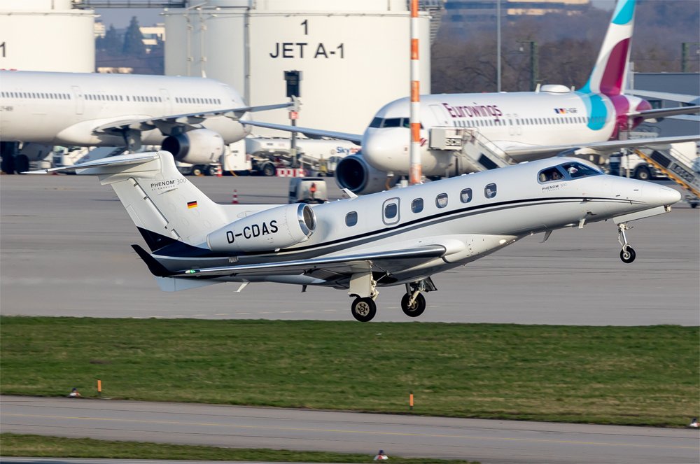DAS Private Jets / D-CDAS / Embraer 505 Phenom 300