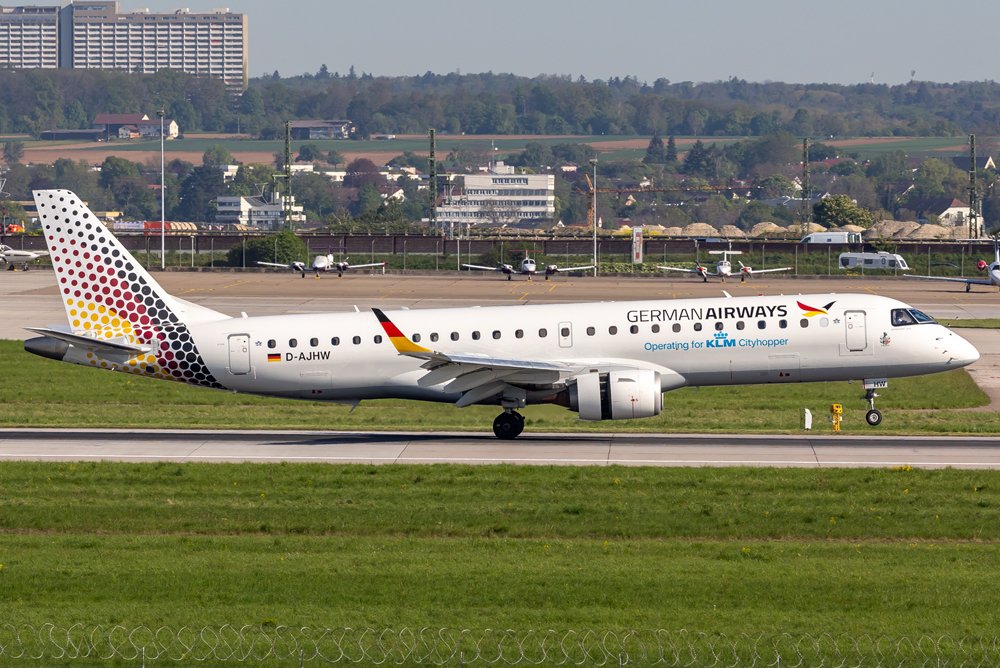 German Airways / D-AJHW / Embraer ERJ-190-100LR