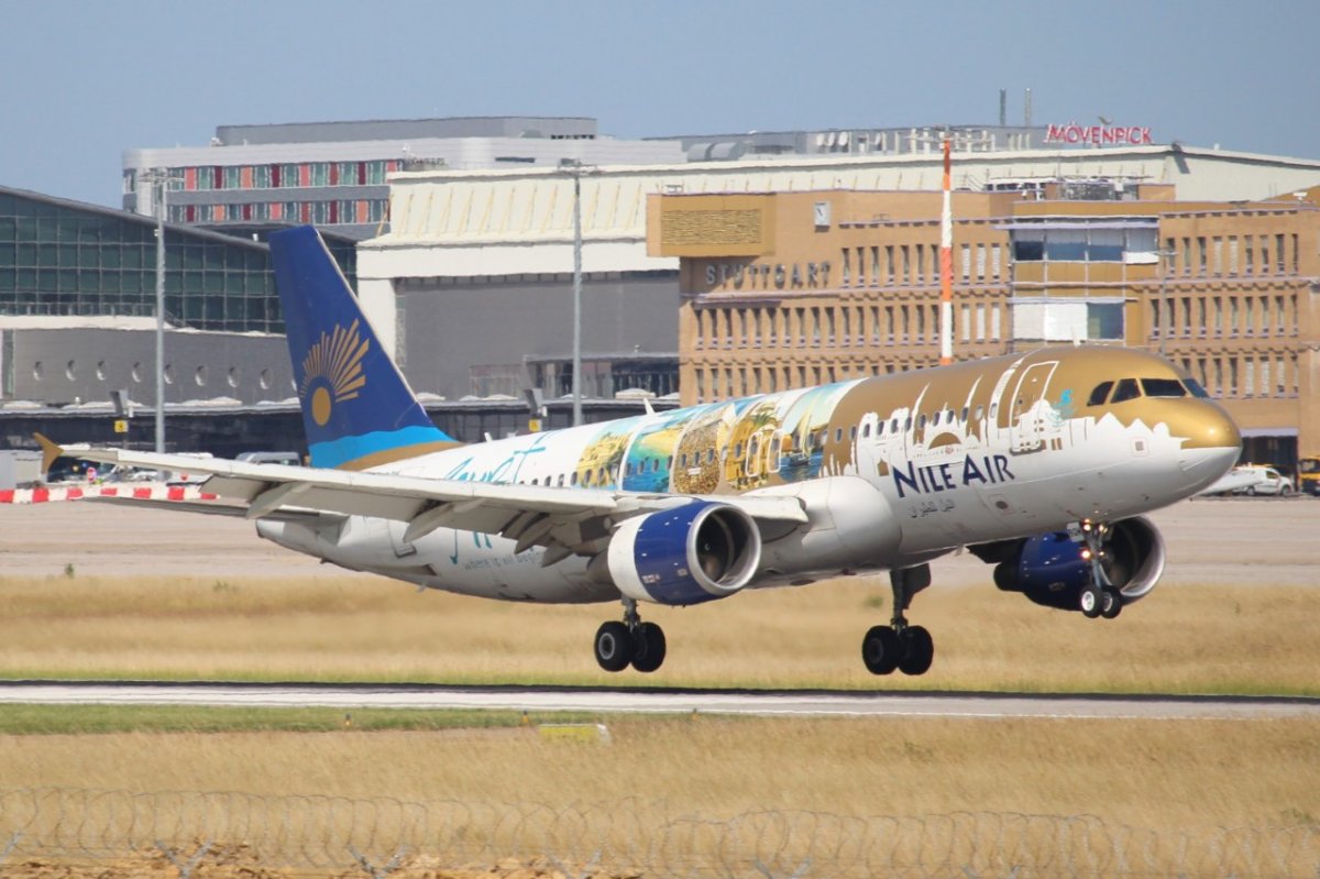 SU-BQM A320-214 Nile Air