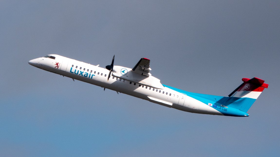 LX-LQD Luxair  Dash 8 Q400