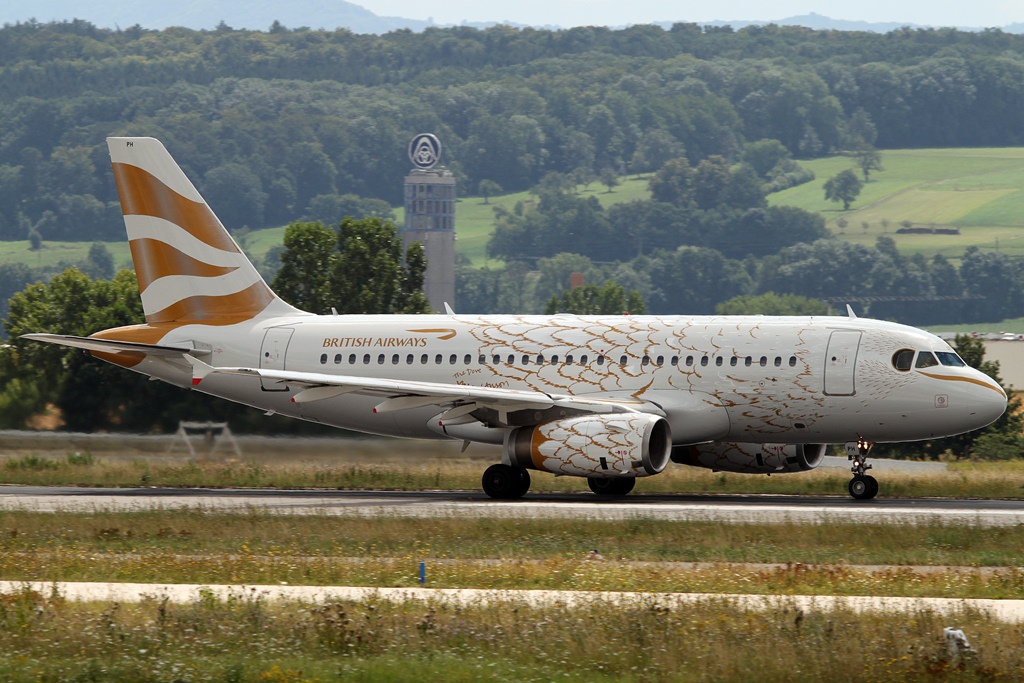 British Airways Airbus A319-131 G-EUPH