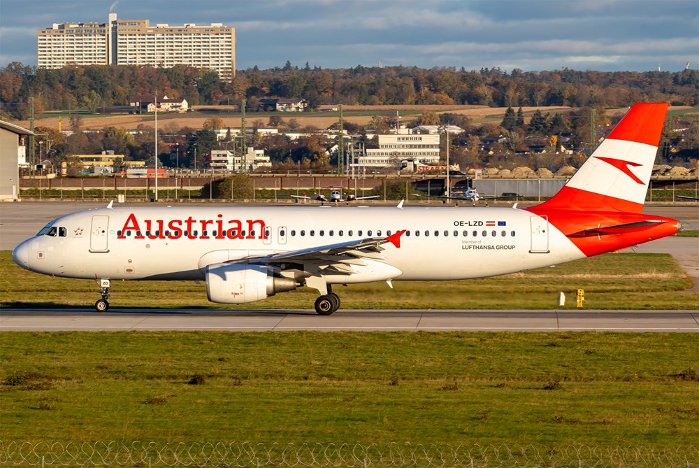 Austrian Airlines / OE-LZD / Airbus A320-214