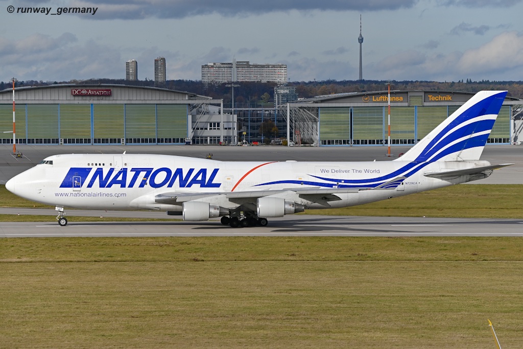 N729CA / NATIONAL AIRLINES / BOEING 747-412(BCF)