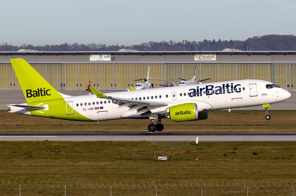 Air Baltic / YL-ABF / Airbus A220-371