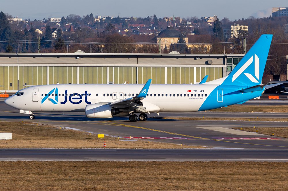 AJet / TC-JGS / Boeing 737-8F2