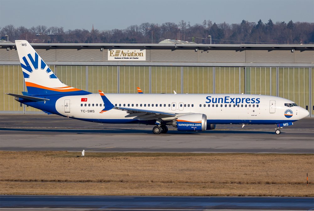 SunExpress / TC-SMS / Boeing 737-8 MAX