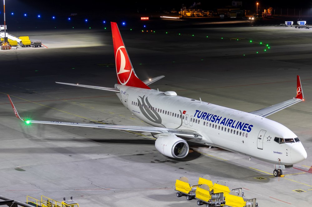 Turkish Airlines / TC-JVC / Boeing 737-8F2