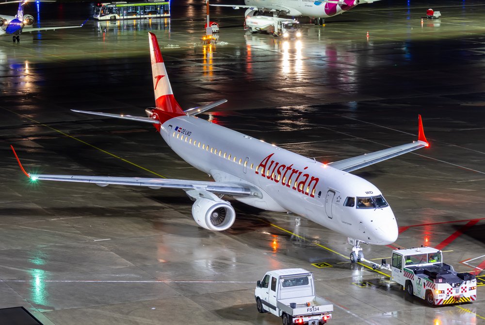 Austrian Airlines / OE-LWD / Embraer ERJ-190-200LR