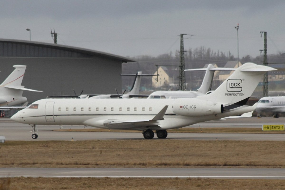 OE-IGG        Bombardier Global 6000     Glock Aviation