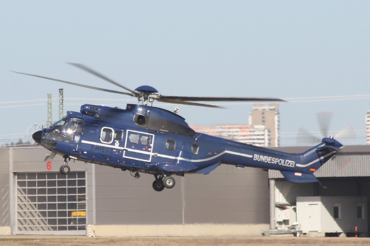 D-HEGZ        Eurocopter AS332L Super Puma      Bundespolizei