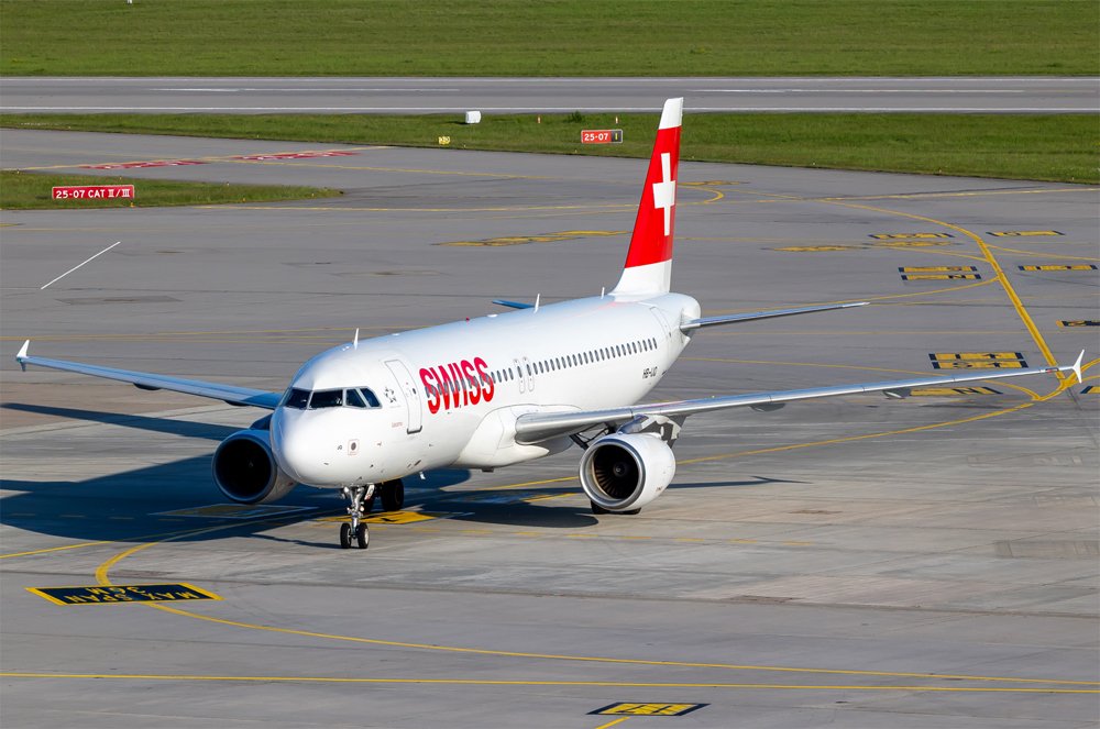 Swiss / HB-IJQ / Airbus A320-214