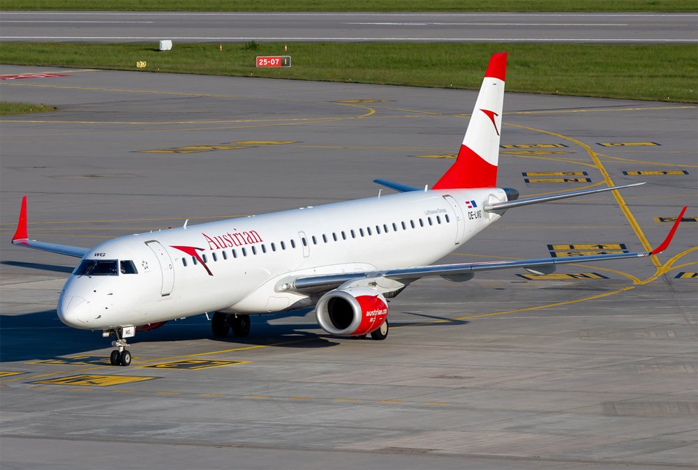 Austrian Airlines / OE-LWG / Embraer ERJ-190-200LR