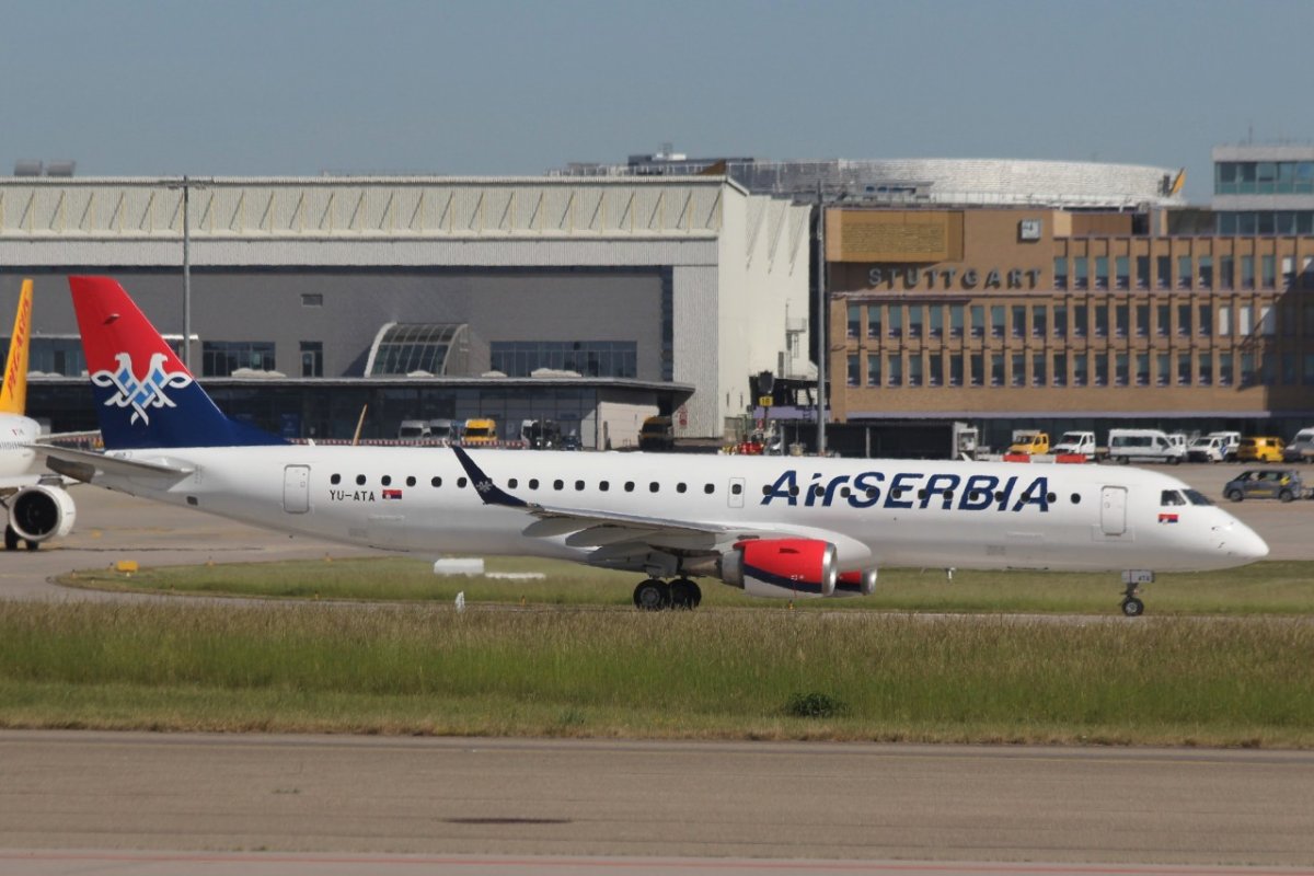 YU-ATA               E-195LR           Air Serbia
