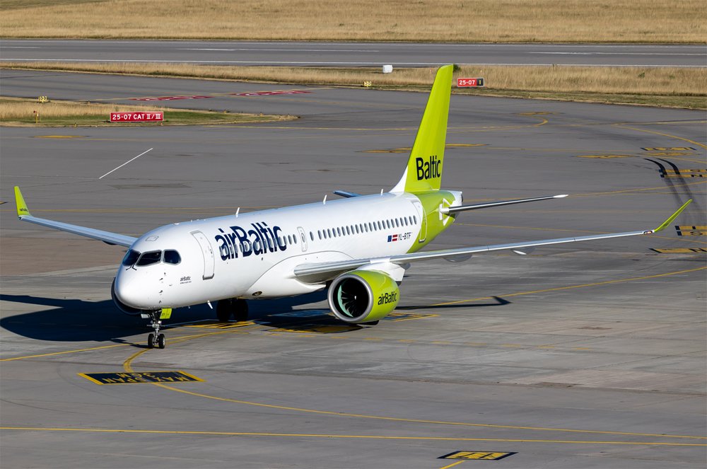 Air Baltic / YL-BTF / Airbus A220-371